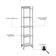 Estante Dynamica 45x30x187cm C/05 Prateleiras Snow / Est.branca Snow / Est.branca