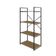 Estante C/04 Prateleiras 118x60x33cm Yon Vermont Oak/est.preta Vermont Oak/est.preta
