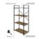 Estante C/04 Prateleiras 118x60x33cm Yon Vermont Oak/est.preta Vermont Oak/est.preta