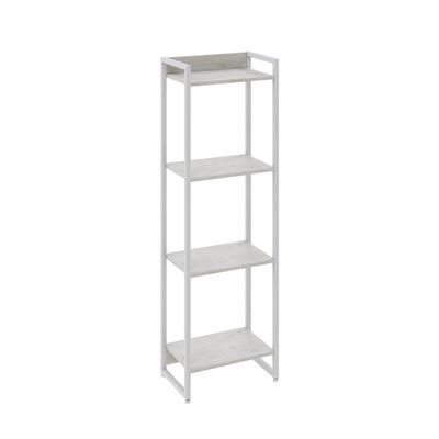 Estante Dynamica 45x30x146cm C/04 Prateleiras Snow / Est.branca Snow / Est.branca