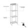 Estante Dynamica 45x30x146cm C/04 Prateleiras Snow / Est.branca Snow / Est.branca