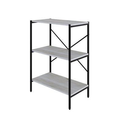 Estante C/03 Prateleiras 84x60x33cm Tub Tueh863 Snow - Est.preta Snow / Est.preta
