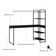 Mesa C/estante Alta 150x64x147cm Com 04 Prateleiras Preto ônix / Est.preta