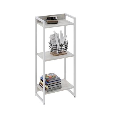 Estante Dynamica 45x30x104cm C/03 Prateleiras Snow / Est.branca Snow / Est.branca
