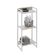 Estante Dynamica 45x30x104cm C/03 Prateleiras Snow / Est.branca Snow / Est.branca
