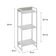 Estante Dynamica 45x30x104cm C/03 Prateleiras Snow / Est.branca Snow / Est.branca