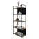 Estante C/05 Prateleiras 152x60x33cm C/fundo Yon Vermont Oak/est.preta Vermont Oak/est.preta