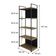 Estante C/05 Prateleiras 152x60x33cm C/fundo Yon Vermont Oak/est.preta Vermont Oak/est.preta