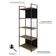 Estante C/05 Prateleiras 152x60x33cm C/fundo Yon Vermont Oak/est.preta Vermont Oak/est.preta