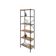 Estante C/06 Prateleiras 186x60x33cm Tub Tueh1866 Lâmina Mel - Est.preta Lâmina Mel / Est.preta