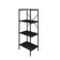 Estante C/04 Prateleiras 118x45x33cm Tub Tueh1144 Carvalho Dark - Est.preta Carvalho Dark / Est.preta