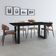 Mesa De Jantar Bronx R 180x90x77cm Brmj9180r Preto Tx - Est.preta Preto Tx/est.preta