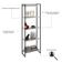 Estante Dynamica 60x30x187cm C/05 Prateleiras Snow / Est.preta Snow / Est.preta