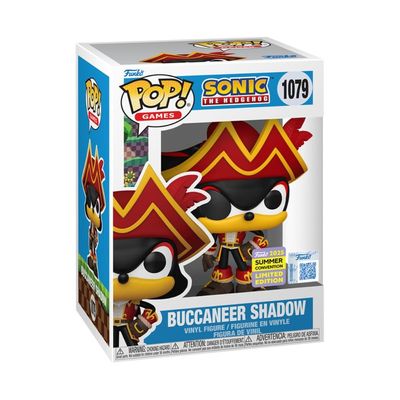 Boneco Funko Pop! SDCC25 Sonic the Hedgehog - Pirata Shadow