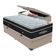 Cama Box Baú Solteiro Colchão Ortobom Elegant Mola Ensacada