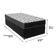 Cama Box Com Baú Solteiro Preto Ortobom Colchão Iso100 D33