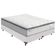 Cama Box Branco E Colchão Amsterdã Molas Ensacadas Queen Probel