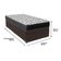 Cama Ortobom D33 Solteiro Com Box Baú Bege Iso100 Marrom