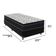 Cama Box Solteiro Preto E Colchão Ortobom Extra Firme D45