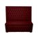 Kit Cabeceira De Cama Box E Calçadeira Baú Retro Capitonê Botão Encapados Casal 140 Cm Suede Bordo Do Lar Móveis