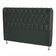 Cabeceira De Cama Box Londres Casal Queen 160 Cm Suede Botão De Strass Grafite Do Lar Móveis E Decoração