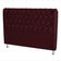 Cabeceira De Cama Box Jully Queen 160 Cm Botão Strass Suede Vinho Do Lar Móveis