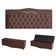 Kit Barcelona Cabeceira De Cama Painel E Calçadeira Baú Casal 140 Cm Suede Rosê Do Lar Móveis E Decoração