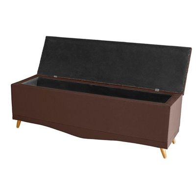 Kit Barcelona Cabeceira De Cama Painel E Calçadeira Baú Casal 140 Cm Suede Rosê Do Lar Móveis E Decoração
