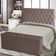 Kit Cabeceira De Cama Box E Calçadeira Baú Paris Casal 140 Cm Capitonê Suede Rosê Do Lar Móveis