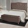 Kit Cabeceira De Cama Box E Calçadeira Baú Madri King 195 Cm Suede Rosê Do Lar Móveis E Decoração