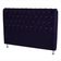 Cabeceira De Cama Box Jully Queen 160 Cm Botão Strass Suede Azul Marinho Do Lar Móveis