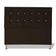 Cabeceira De Cama Box Cristal King 195 Cm Botão Strass Suede Marrom Do Lar Móveis