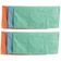Kit 6 Panos Microfibra 30cm para Limpeza Lyor Coloridos Multiuso Casa Vidros Moveis