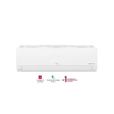 Ar Condicionado LG Dual Inverter Compact +AI 18.000 BTUs Quente/Frio 220V