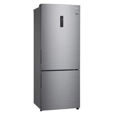 Geladeira LG Inverter Bottom Freezer 451L Platinum GC-B569NLL2 220V
