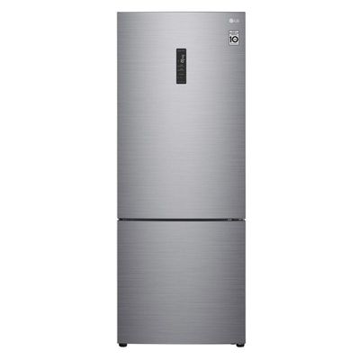 Geladeira LG Inverter Bottom Freezer 451L Platinum GC-B569NLL2 220V