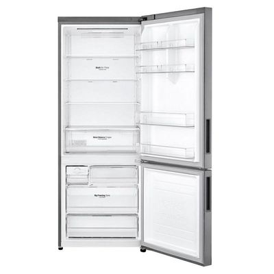Geladeira LG Inverter Bottom Freezer 451L Platinum GC-B569NLL2 220V