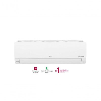 Ar Condicionado LG Dual Inverter Compact +AI 9.000 BTUs Quente/Frio 220V