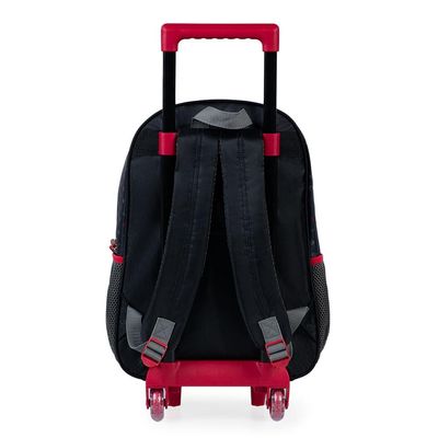 Mochila Escolar Masculina de Rodinhas Star Wars Preto U / Preto