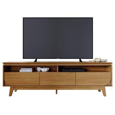 Rack Bancada Selene Para De 75 Polegadas - Madetec Cumaru