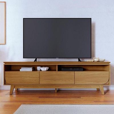 Rack Bancada Selene Para De 75 Polegadas - Madetec Cumaru