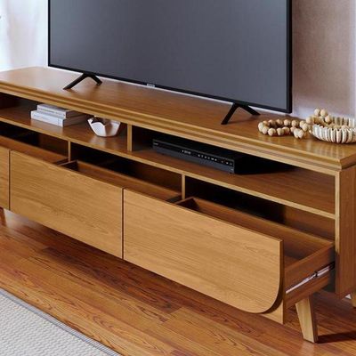 Rack Bancada Selene Para De 75 Polegadas - Madetec Cumaru