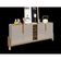 Buffet 4 Portas C- Prateleiras Lizz 1,90 Off-white-cedro
