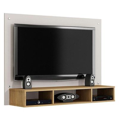 Painel Para Tv Atena Off White Cinamomo – Valdemóveis