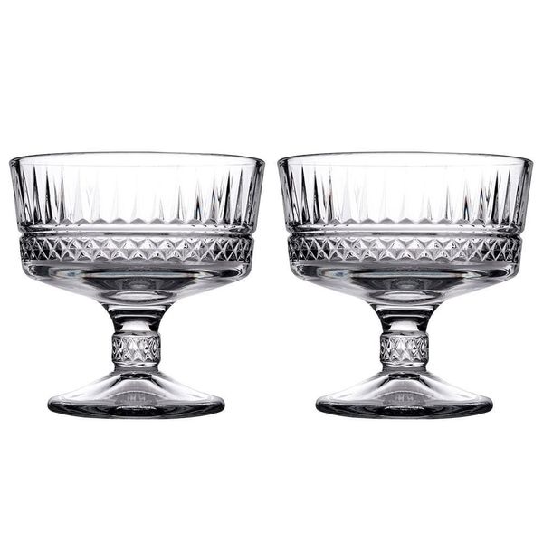 Conjunto de Taças para Sobremesa Pasabahce Elysia em Vidro 250ml 2 Peças Transparente