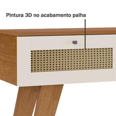 Aparador 2 Portas 110 Cm Sala Estar 4674 Cinamomo Off White Arly Cinamomo Off White