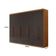 Guarda Roupa Casal Heros Com 8 Portas E 4 Gavetas Moderna Naturalle Grafite