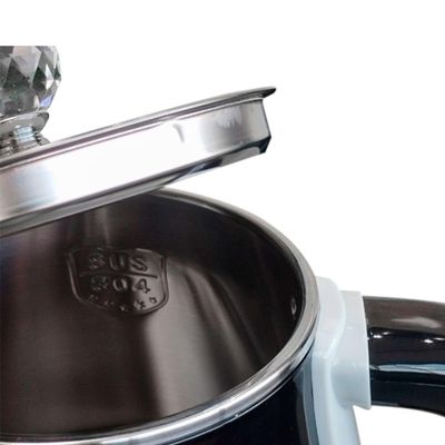 Chaleira Elétrica Best YD-1830B 1,8 Litros Preta 220V 1500W Inox