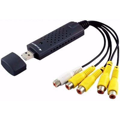 Placa De Captura 4 Canais Usb 2.0 Dvr Sistema De Segurança
