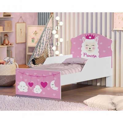 Mini Cama Menina Lhama
